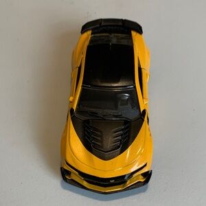 Yellow & Black Kids Toy Sports Car by